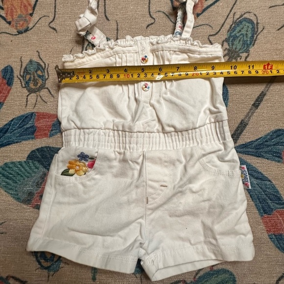 Levi's White Jumpsuit Relaxed Fit Cotton - Picture 5 of 5